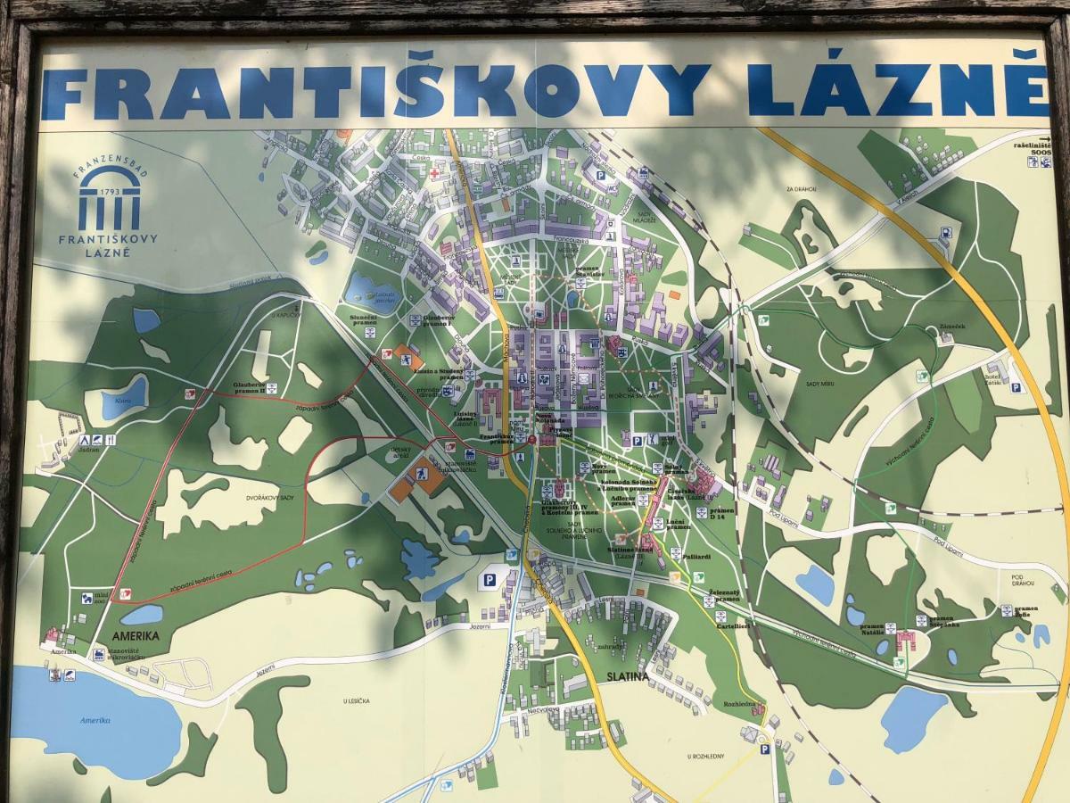 Apartman Krystof Frantiskovy Lazne Luaran gambar